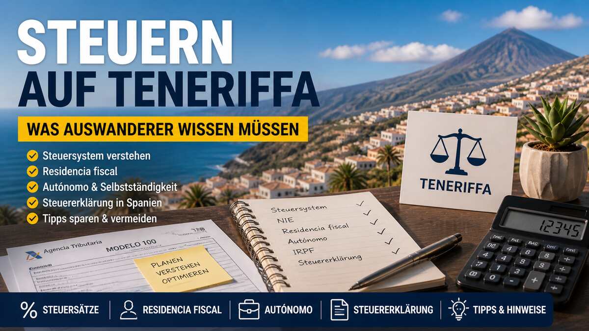 Steuern auf Teneriffa